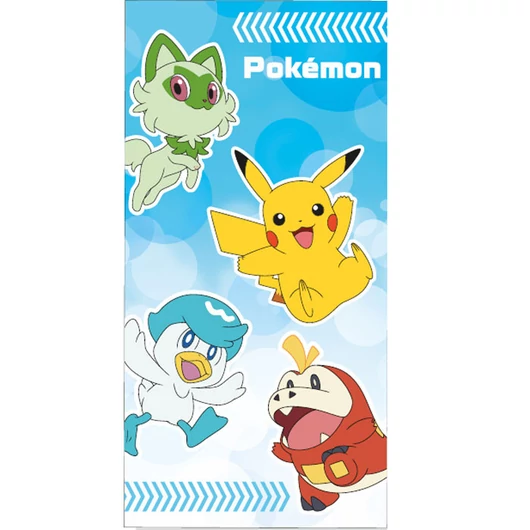 Pokémon Generation 9 fürdőlepedő, strand törölköző 70x140cm