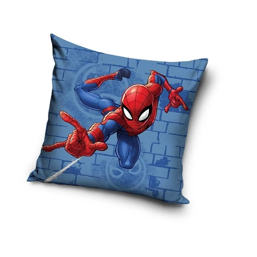 Pókember Wall párnahuzat 40x40 cm Velúr
