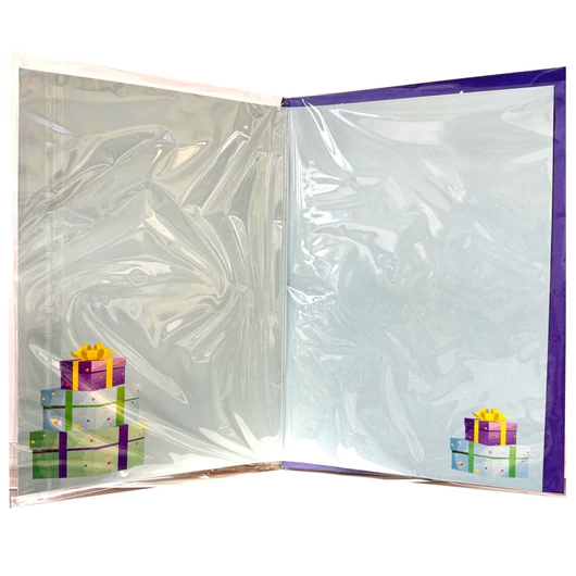 Ajándék Blue 3D üdvözlőkártya