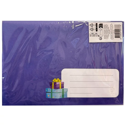 Ajándék Blue 3D üdvözlőkártya