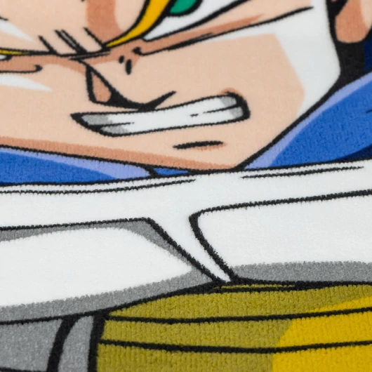 Dragon Ball Saiyan Power fürdőlepedő, strand törölköző 70x140cm (Fast Dry)