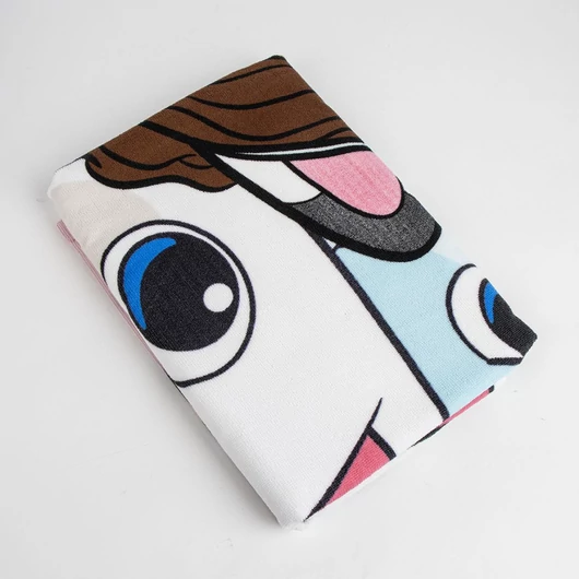 Gabi babaháza Meow fürdőlepedő, strand törölköző 70x140cm (Fast Dry)