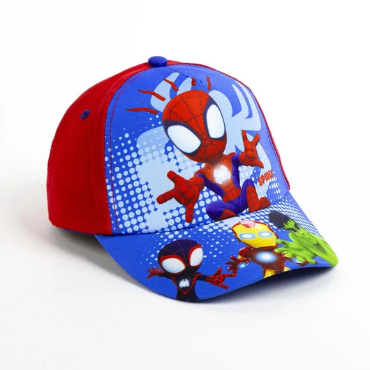 Pókember Spidey & Friends napszemüveg és baseball sapka szett