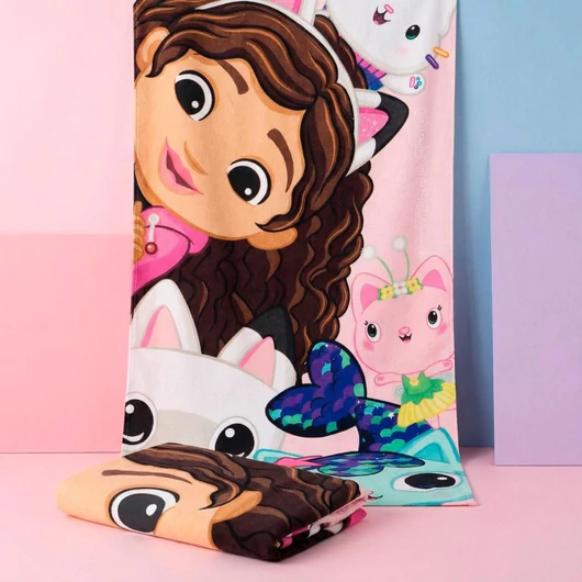 Gabi babaháza Playtime fürdőlepedő, strand törölköző 70x140cm (Fast Dry)