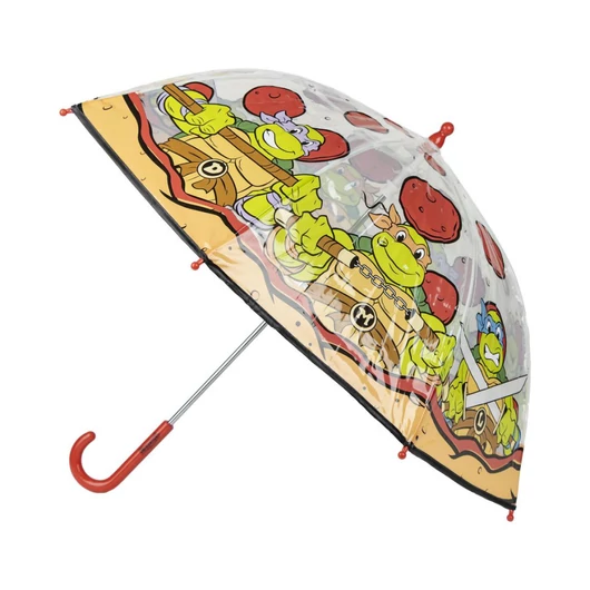 Tini Nindzsa Teknőcök Pizza gyerek átlátszó esernyő Ø71 cm