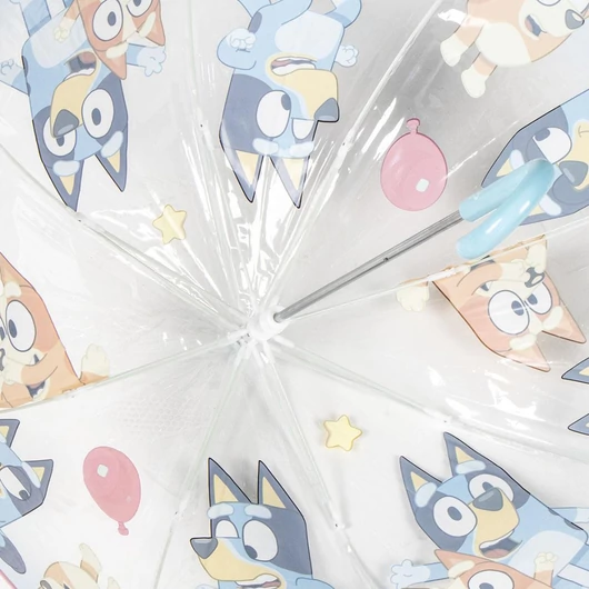 Bluey Bingo gyerek átlátszó esernyő Ø71 cm
