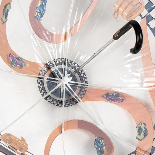 Hot Wheels Race gyerek átlátszó esernyő Ø71 cm