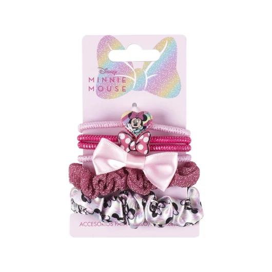 Disney Minnie Rainbow hajgumi szett 6 db-os