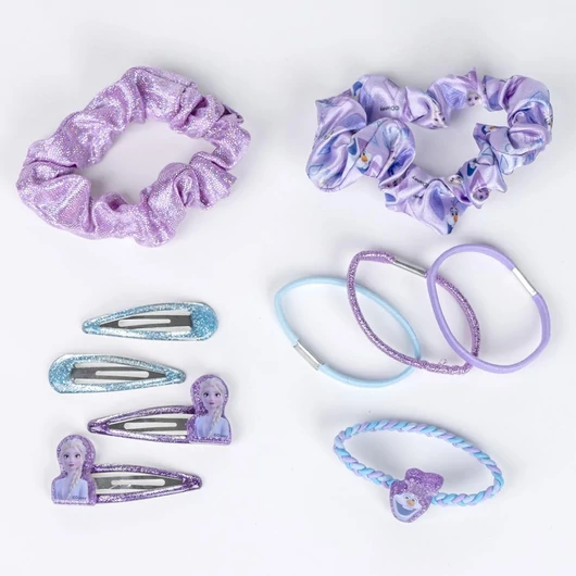 Disney Jégvarázs Sparkle hajcsat, hajgumi szett