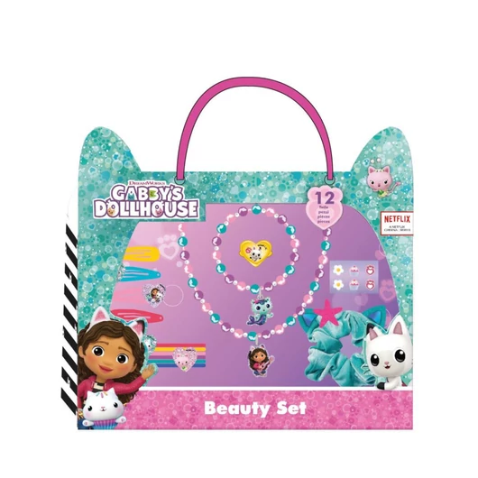 Gabi babaháza Team hajkiegészítő és ékszer szett 15 db-os