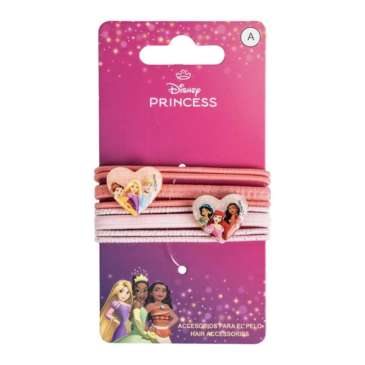 Disney Hercegnők Heart hajgumi szett 8 db-os