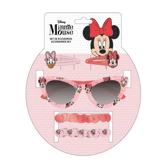 Disney Minnie Daisy napszemüveg és hajkiegészítő szett