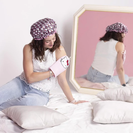 Hello Kitty Pink mosdókesztyű