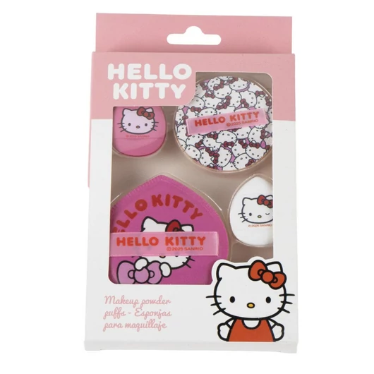 Hello Kitty Pink sminkszivacs szett 4 db-os
