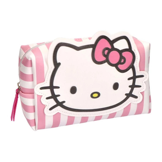 Hello Kitty Striped piperetáska 18 cm