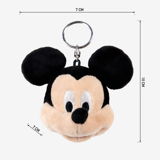Disney Mickey Smile Clip plüss kulcstartó 10 cm