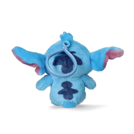 Disney Lilo és Stitch, A csillagkutya Little 3D plüss figura akasztóval, táskadísz 13 cm
