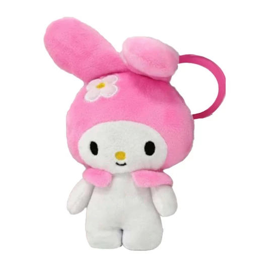 Hello Kitty My melody 3D plüss figura akasztóval, táskadísz 13 cm