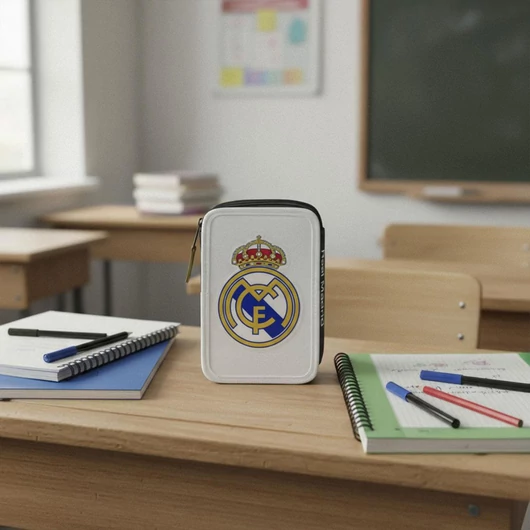 Real Madrid White tolltartó töltött 3 emeletes