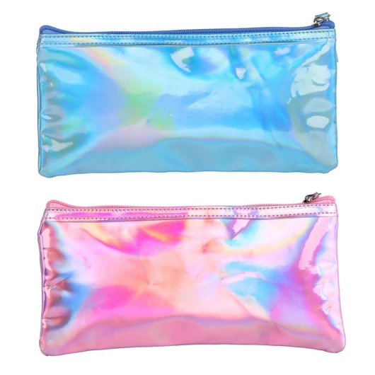 Hello Kitty Blue Iridescent gyerek neszeszer, tolltartó