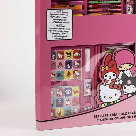 Hello Kitty Friends írószer szett aktatáskában