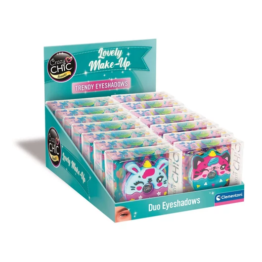 Crazy Chic Cat Donuts szemhéjfesték szett Clementoni