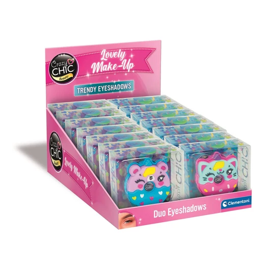 Crazy Chic Kitten Donuts szemhéjfesték szett Clementoni