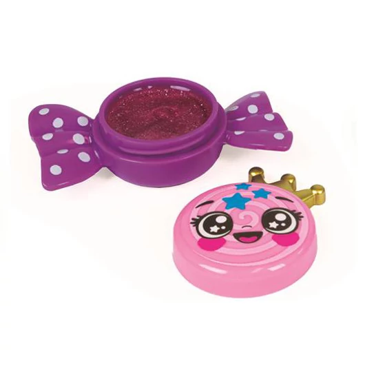 Crazy Chic White Dots cukorka formájú szájfény Clementoni