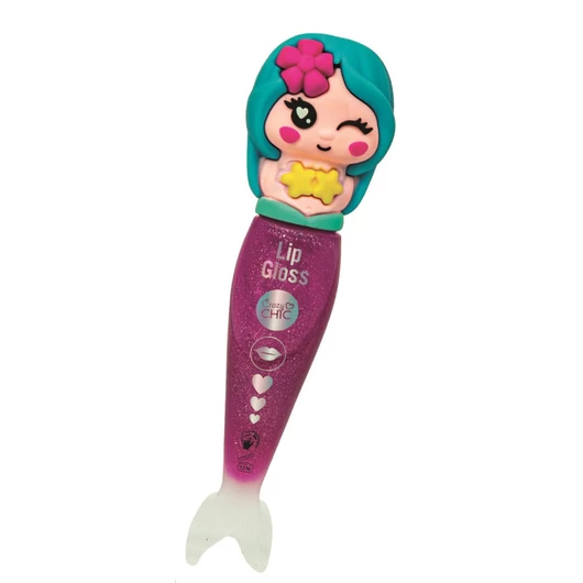 Crazy Chic Pink Mermaid csillogó szájfény Clementoni