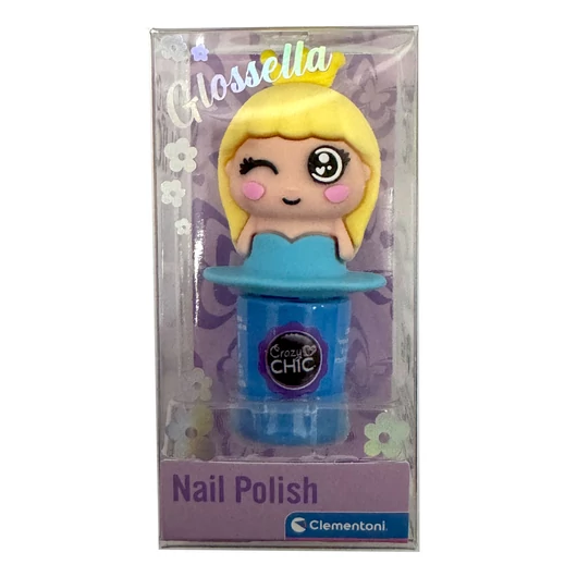 Crazy Chic Ballerina kék körömlakk Clementoni