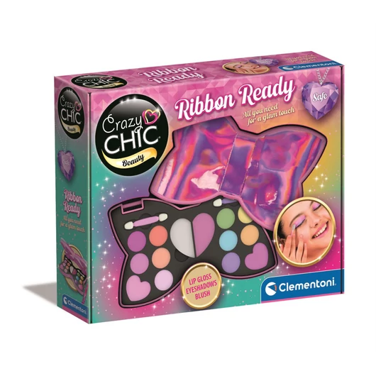 Crazy Chic Bow szépségápoló készlet Clementoni