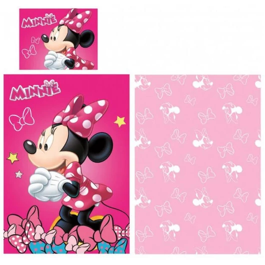 Disney Minnie Impressed ágyneműhuzat 140×200cm, 70×90 cm
