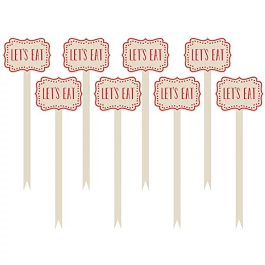 Let's Eat Red pálca 12 db-os