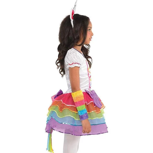 Unikornis Rainbow jelmez 8-10 év