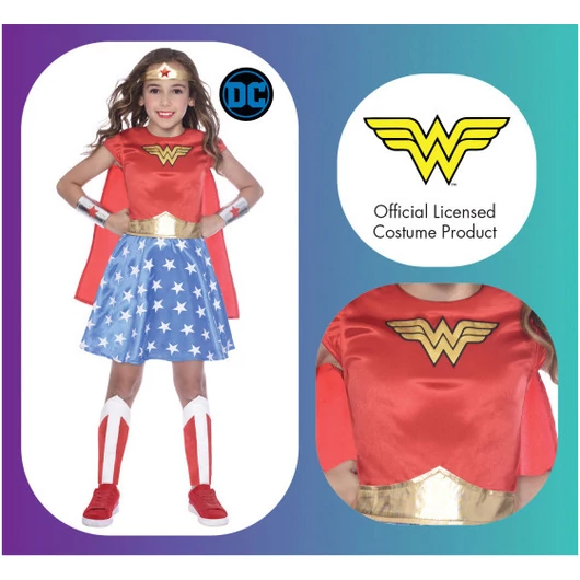 Wonder Woman Justice jelmez 6-8 év