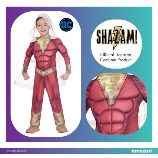 Shazam Red jelmez 6-8 év
