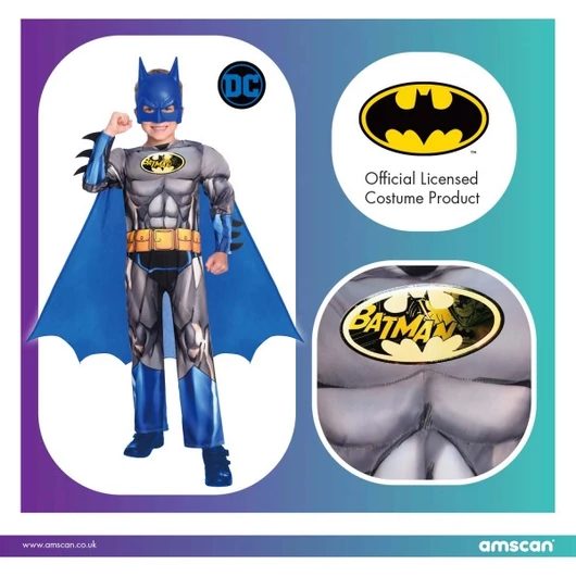 Batman Caped Crusader jelmez 10-12 év