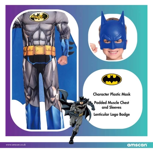 Batman Caped Crusader jelmez 10-12 év