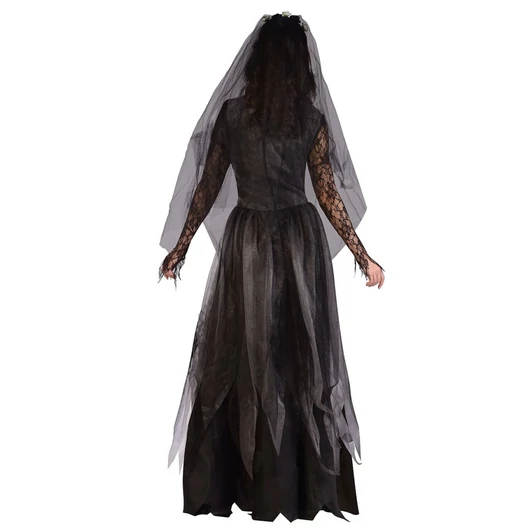 Halott menyasszony Black felnőtt jelmez M/L