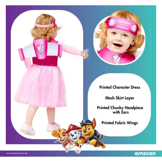 Mancs Őrjárat Skye Winged Pup jelmez 18-24 hó