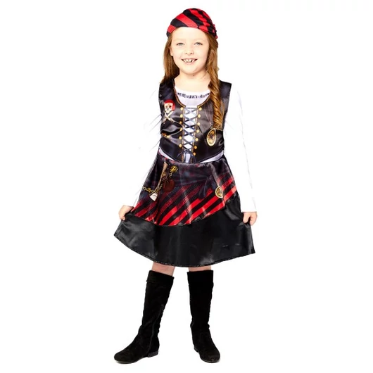 Kalózlány Sailor jelmez 4-6 év
