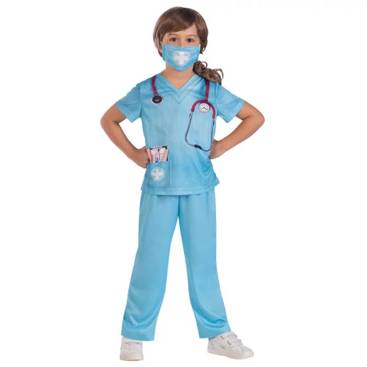 Doktor Uniform jelmez 4-6 év
