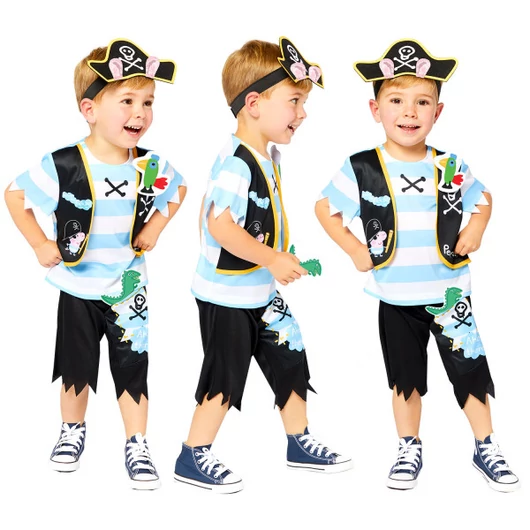 Peppa malac Pirate jelmez 1-2 év