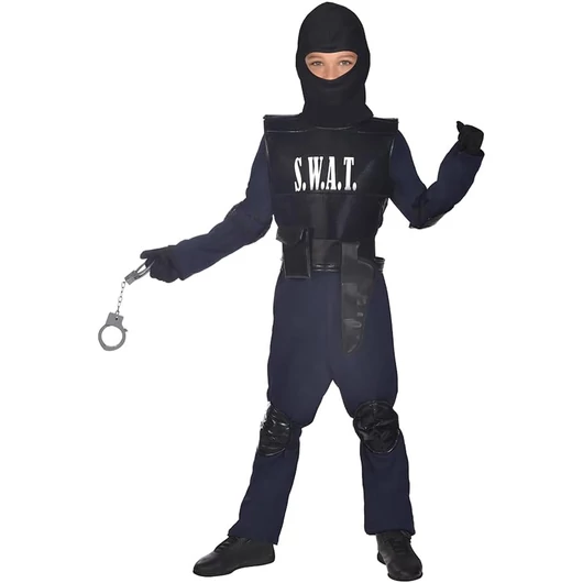 Ügynök SWAT jelmez 6-8 év