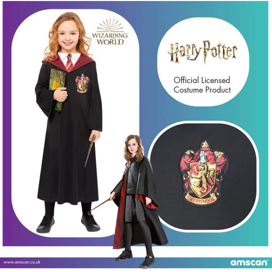 Harry Potter Hermione jelmez 10-12 év
