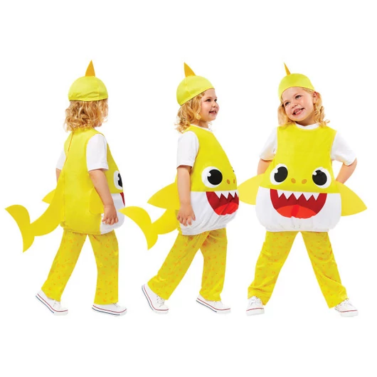 Baby Shark Yellow jelmez 3-4 év