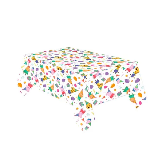 Peppa malac Celebration papír asztalterítő 120x180 cm
