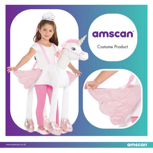 Unikornis Ride On jelmez