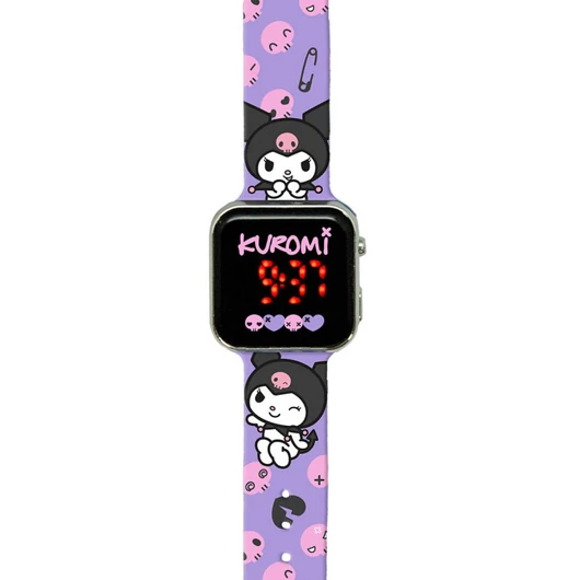 Hello Kitty Kuromi digitális LED karóra