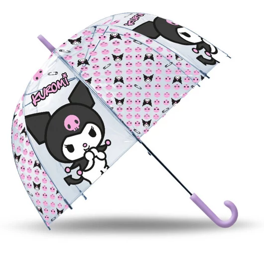 Hello Kitty Kuromi gyerek átlátszó esernyő Ø70 cm